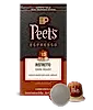 Peet's Espresso Ristretto coffee capsule packaging with a single capsule on a white background
