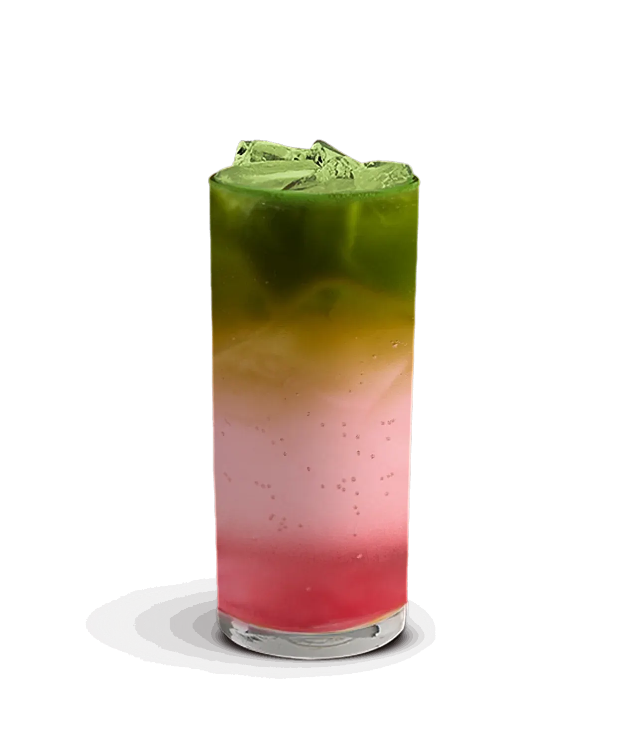 Sparkling Watermelon Matcha Spritz